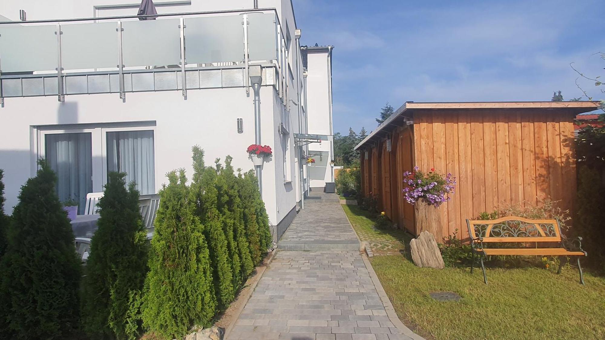Ferienwohnungen "Godewind", Appartements Mit Balkon Oder Terrasse Зиновиц Екстериор снимка